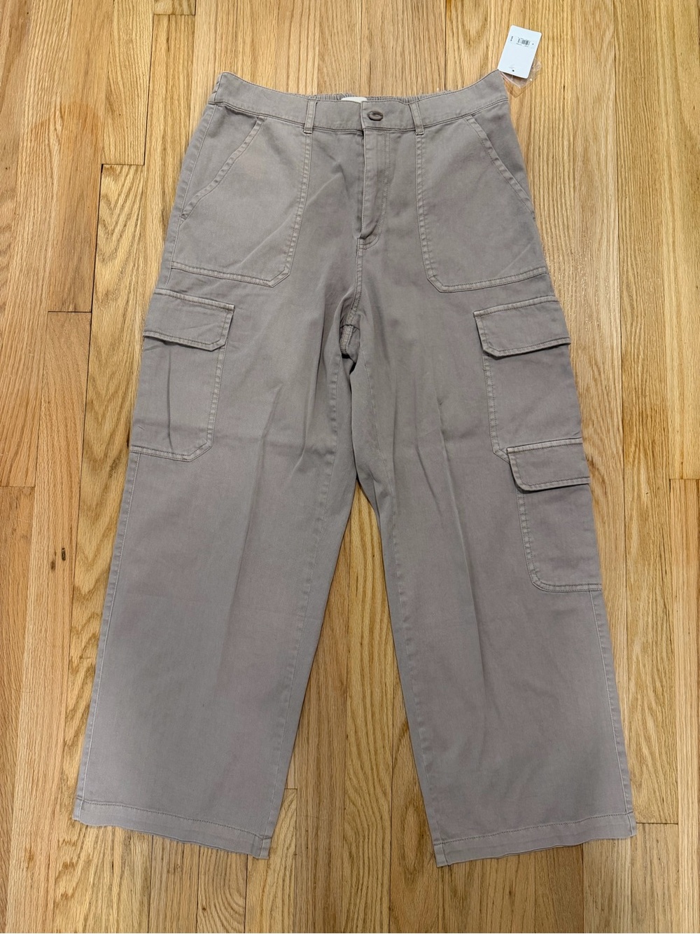 Women’s Lucky Brand Cargo Pants in Taupe (Size- M)